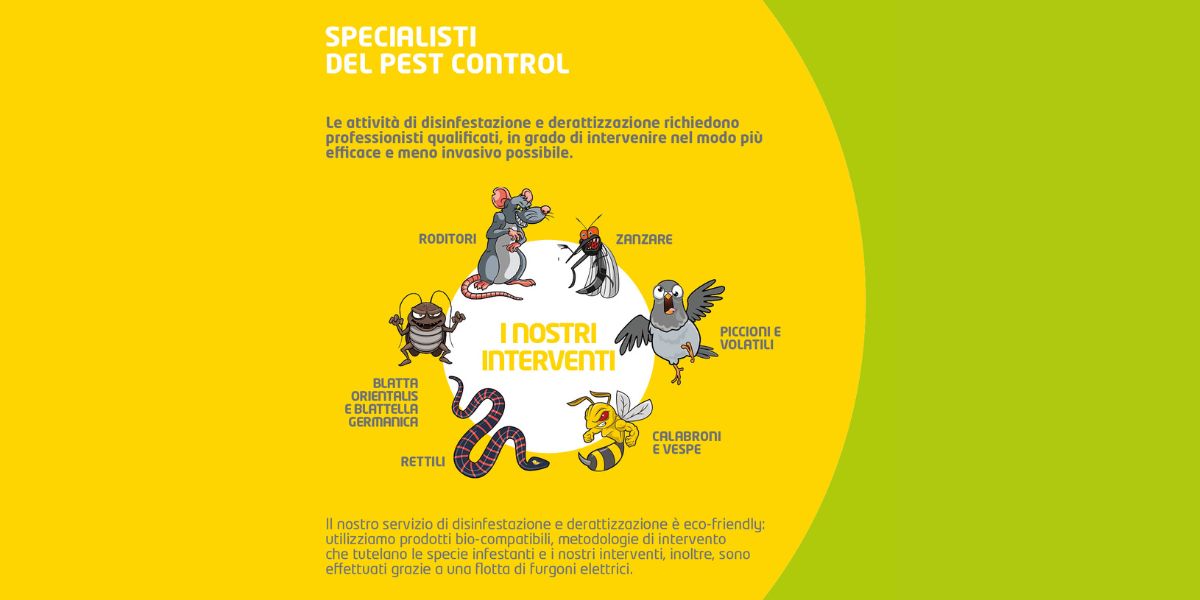 Specialisti del pest control