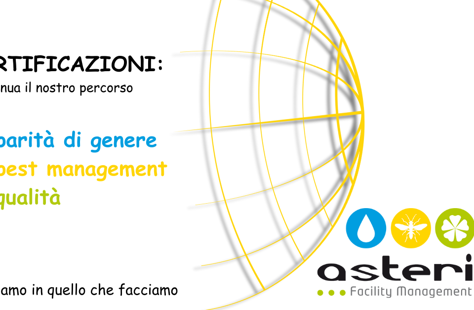 Certificazioni: il nostro impegno quotidiano