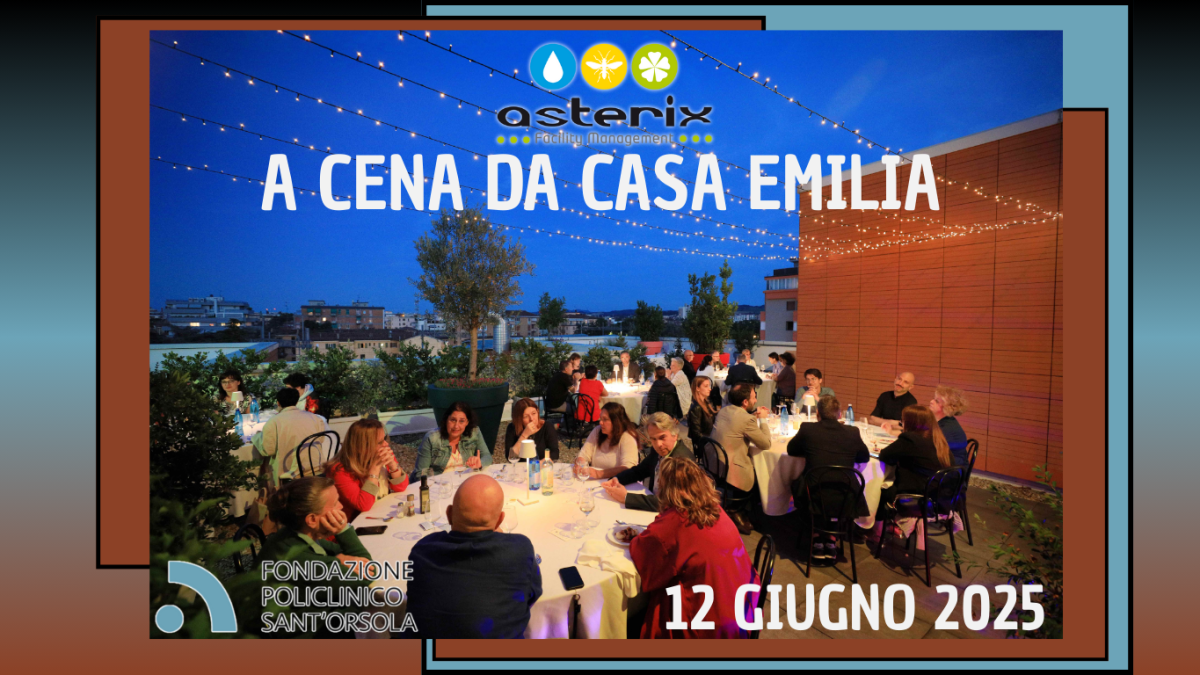 Asterix sul terrazzo di Casa Emilia