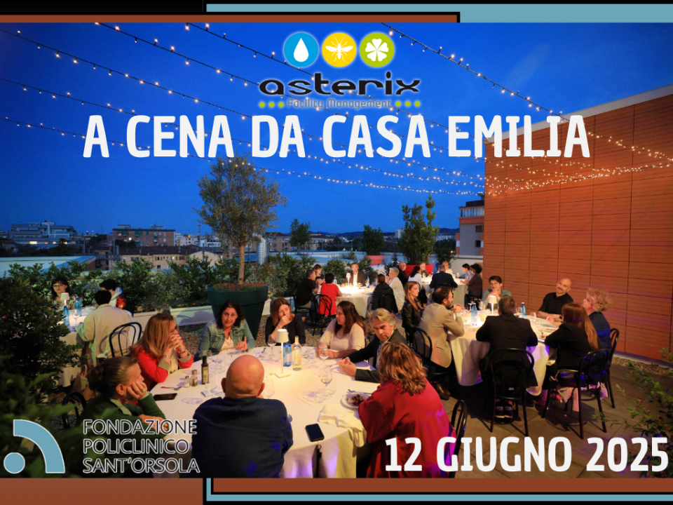 Asterix sul terrazzo di Casa Emilia